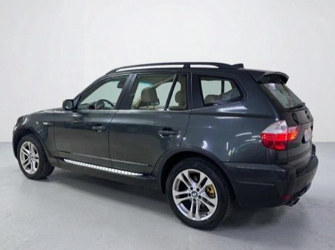 Same car on a white studio background